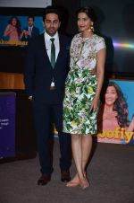 Sonam Kapoor,Ayushmann Khurrana at Bewakoofiyan promotion in Matunga, Mumbai on 28th Feb 2014